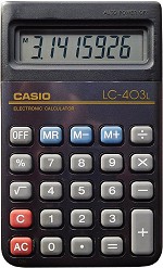 casio LC-403L (BK)